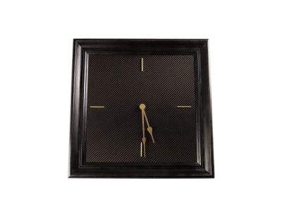 Zegar węglowy - Luksusowy zegar węglowy na specjalne zamówienie